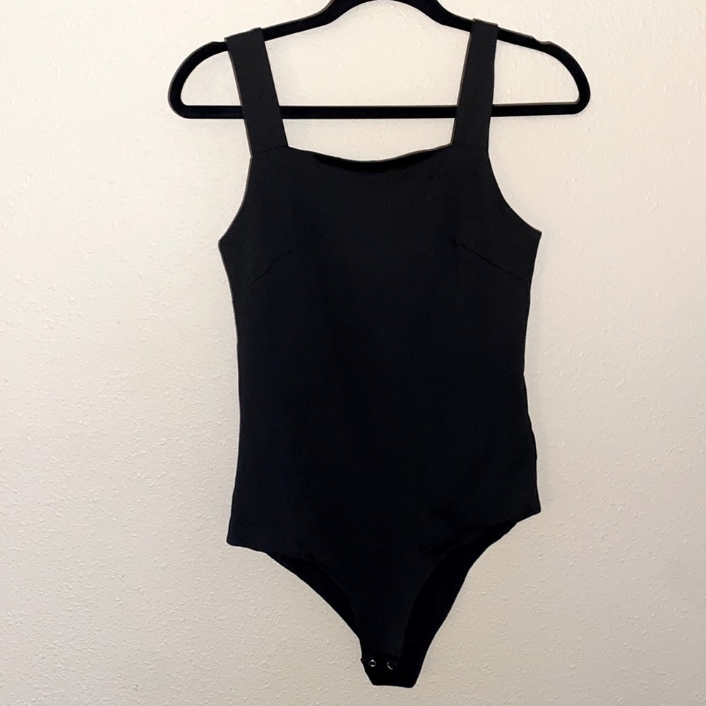 black bodysuit